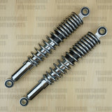 Chrome Rear Shock Absorbers: Yamaha YR5 347cc (1970-1972)