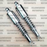 Chrome Rear Shock Absorbers: Honda CB400/4 CB 400 (1975-1979) - 335mm
