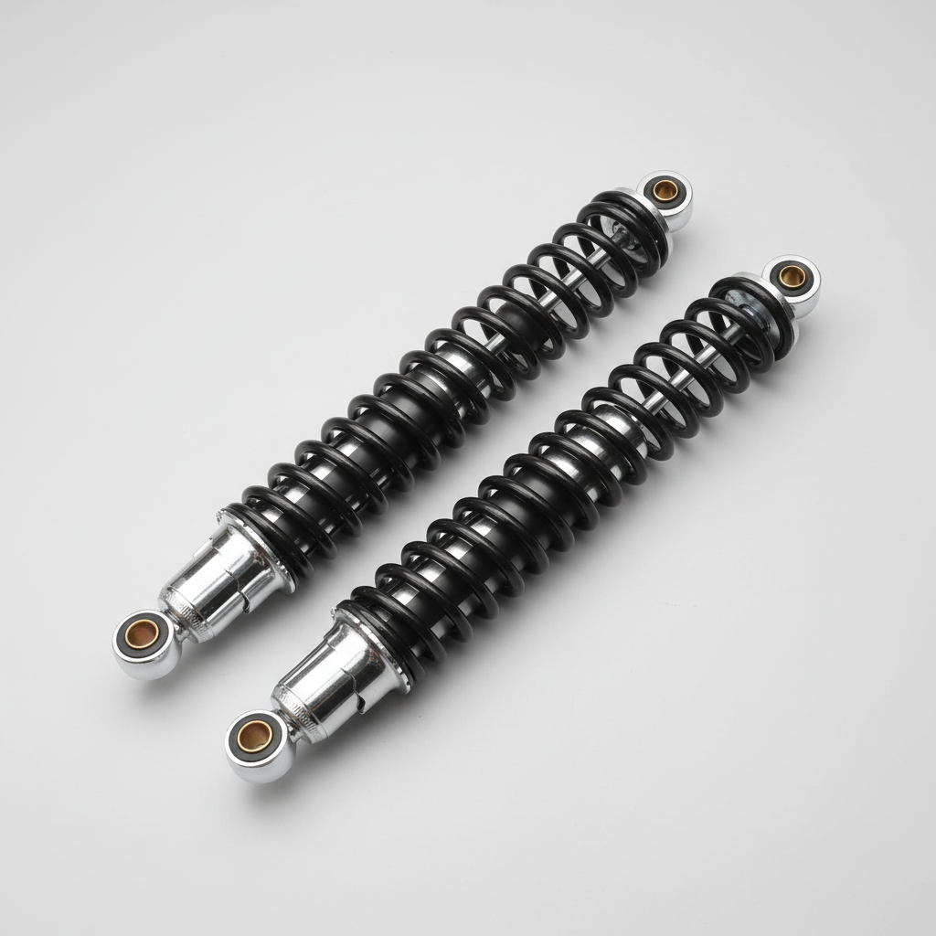 Black Rear Shock Absorbers: Honda XL250 XL 250 (1978-1981