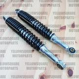 Black Rear Shock Absorbers: Honda CF70 CF 70 (1977-1986)