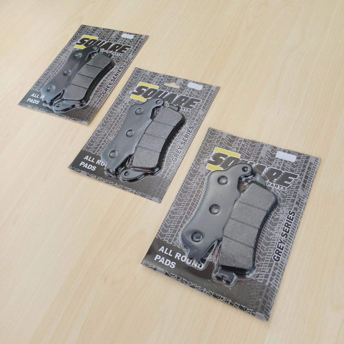 Caltric Sintered Brake Pads – Front & Rear – Fits Honda VFR800 VFR800A Interceptor ABS 1988-2005