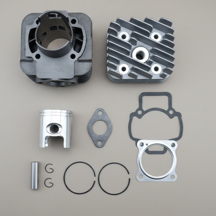 Couvercles Latéraux (KPL) Pour Moto RMS - Réf. 14 256 0090 - Compatible Piaggio SI / FL2 50cc - Neuf