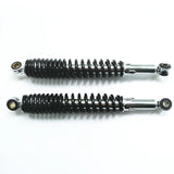 Black Rear Shock Absorbers: Honda SS50 SS 50 (1975-1980)