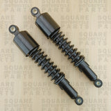 Black Rear Shock Absorbers: Suzuki GS450 GS 450 (1980-1988)