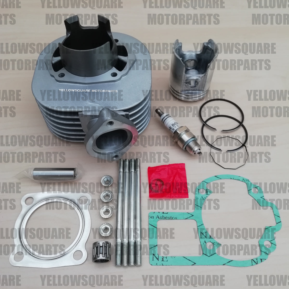 Aramox Top End Kit Cylinder Piston Gasket Spark Plug Set 11210-40B01 Replacement for Quadsport LT 80 LT80 1987-2006, popular Aramox Top End Kit Cylinder Piston Gasket Spark Plug Set 11210-40B01 Replacement for Quadsport LT 80 LT80 1987-2006, popular
