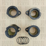 Carb to Head Inlet Rubbers: Kawasaki ZR750 ZR 750 (1991-2006)