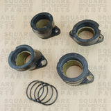 Carb to Head Inlet Rubbers: Kawasaki ZR750 ZR 750 (1991-2006)