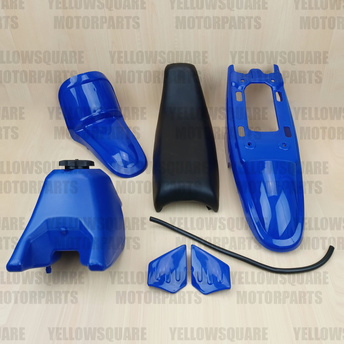 パーツ Yamaha PW50 Plastics Set Yamaha PW50 PW 50 - BLUE – Square Motorcycle Parts