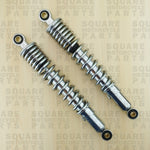 Chrome Rear Shock Absorbers: Honda CBF125 CBF 125 (2009-2016)