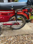 Chrome Rear Shock Absorbers: Honda C90 C 90 (1984-1986)