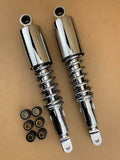 Chrome Rear Shock Absorbers: Suzuki GS750 GS 750 (1977-1979)