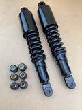 Black Rear Shock Absorbers: Suzuki GSX1000 GSX 1000 (1982)