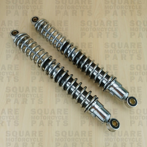 Chrome Rear Shock Absorbers: Honda XL250 XL 250 (1978-1981)