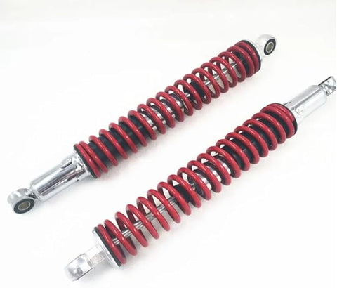 Red Rear Shock Absorbers: Honda TL125 TL 125 (1973-1976)