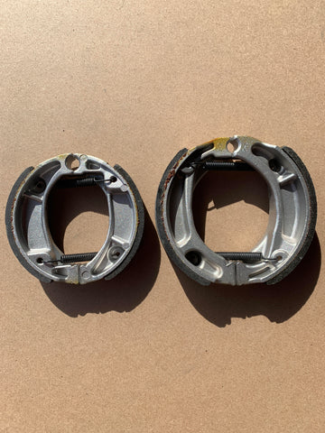 Front and Rear Brake Shoes: Honda CR80 CR 80 (1982)