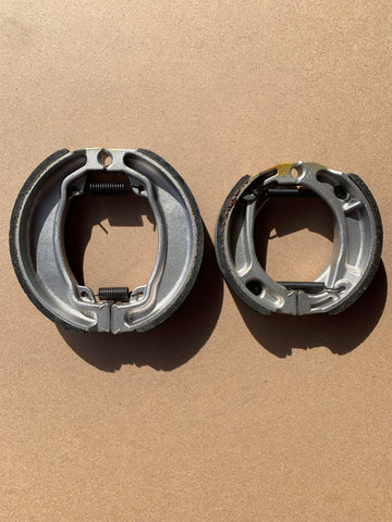 Front and Rear Brake Shoes: Honda CG125 CG 125 (1998-2003)