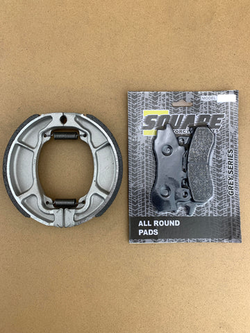 Front Brake Pads and Rear Brake Shoes Honda PCX125 PCX 125 (2018-2021)