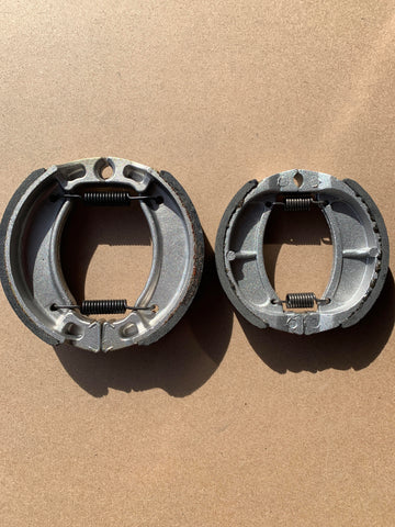Front and Rear Brake Shoes: Yamaha PW80 PW 80 (1992-2010)