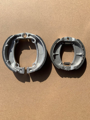 Front and Rear Brake Shoes: Yamaha TY80 TY 80 (1974-1982)