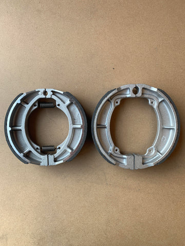 Front and Rear Brake Shoes: Kawasaki KDX250 KDX 250 (1982-1984)
