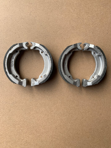 Front and Rear Brake Shoes: Suzuki FS50 FS 50 (1980-1981)