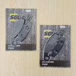 Front Brake Pads Set Kawasaki ZX-10 ZX 10 (1988-1990)