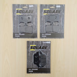 Front and Rear Brake Pads Set: Honda CB400 CB 400 (1996)