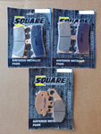 Sintered Metallic Front and Rear Brake Pads Set: Kawasaki ZX-9R ZX 9R (1996-2001)
