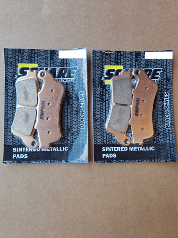 Sintered Metallic Front Brake Pads Set: Honda VFR800 VFR 800 (1998-2005)