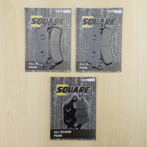 Front and Rear Brake Pads Set: Honda CBF1000 CBF 1000 (2008-2015)