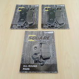 Front and Rear Brake Pads Set: Honda CBR600 CBR 600 (2011-2013)