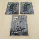 Front and Rear Brake Pads Set: Honda CBF1000 CBF 1000 (2008-2015)