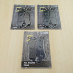 Front and Rear Brake Pads Set: Honda XL1000 XL 1000 (2007-2011)