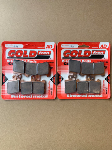 Goldfren AD Front Brake Pads Set: Honda VFR1200 VFR 1200 (2010-2013)