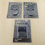 Front and Rear Brake Pads Set: Yamaha RD350 RD 350 (1983-1985)