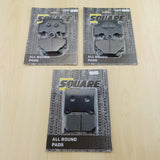 Front and Rear Brake Pads Set: Yamaha RD350 RD 350 (1983-1985)