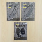 Front and Rear Brake Pads Set: Kawasaki ZRX400 ZRX 400 (1994-1995)