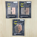 Sintered Metallic Front and Rear Brake Pads Set: Suzuki GSF650 GSF 650 (2007-2016)