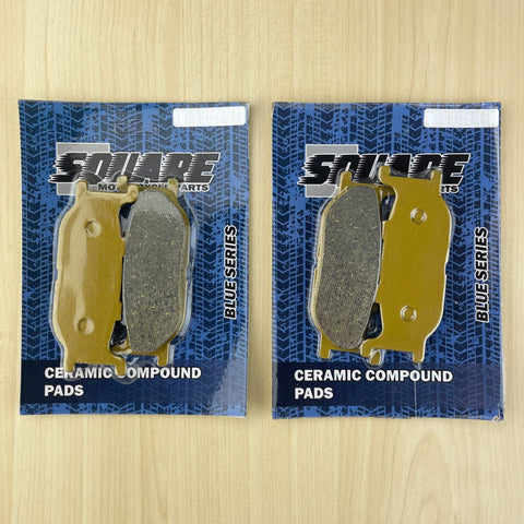 Ceramic Front Brake Pads Set: Yamaha XV750 XV 750 (1994-1997)