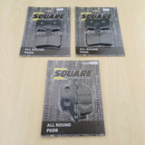 Front and Rear Brake Pads Set: Honda CB400 CB 400 (1996)