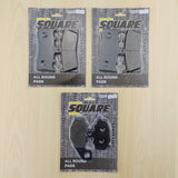 Front and Rear Brake Pads Set: Kawasaki ZX-9R ZX 9R (1996-2001)