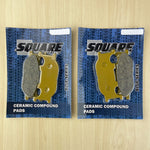 Ceramic Front Brake Pads Set: Yamaha XVS1300 XVS 1300 (2007-2016)