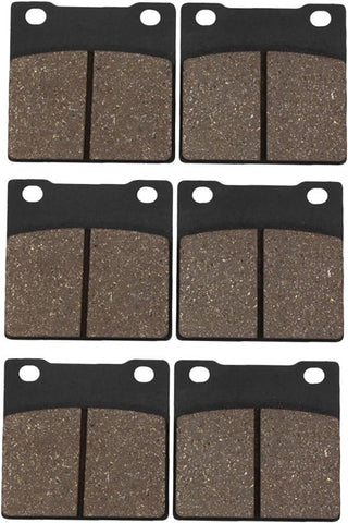 Front and Rear Brake Pads Set: Suzuki GSX550 GSX 550 (1983-1987)