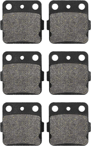 Front and Rear Brake Pads Set: Honda TRX300 TRX 300 (1993-2009)