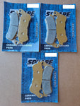 Ceramic Front and Rear Brake Pads Set: Honda CBF1000 CBF 1000 (2006-2016)