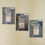 Sintered Metallic Front and Rear Brake Pads Set: Suzuki GSX550 GSX 550 (1983-1987)