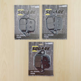 Front and Rear Brake Pads Set: Kawasaki GPZ600 GPZ 600 (1985-1989)