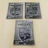 Front and Rear Brake Pads Set: Kawasaki GPZ550 GPZ 550 (1984-1989)