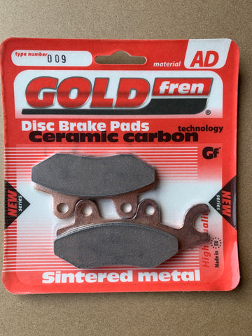 Goldfren AD Front Brake Pads: Honda NSR50 NSR 50 (1997-2000)