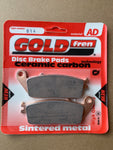 Goldfren AD Front Brake Pads: Honda SH125 SH 125 (2014-2019)